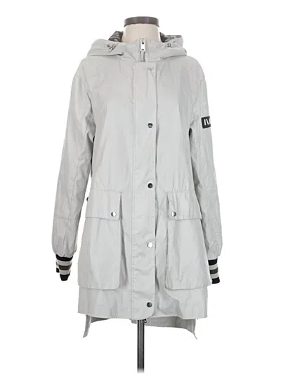 Pre-owned Nvlt Raincoat In Gray