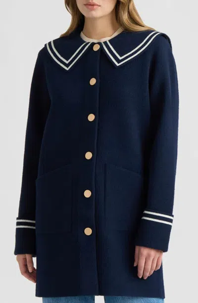 Nvlt Sailor Jacket In Navy