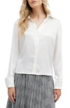 Nvlt Satin Button-up Shirt In White