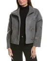 Nvlt Short Jacket In Gray