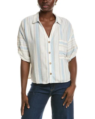 Nvlt Sleeve Tab Linen-blend Shirt
