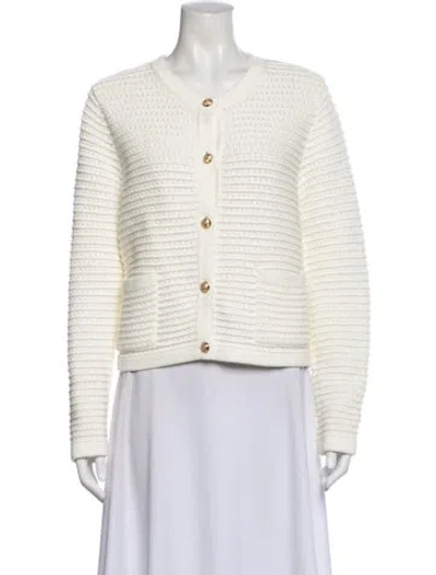 Pre-owned Nvlt Striped Evening Jacket In White