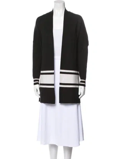 Pre-owned Nvlt Striped Jacket In Black