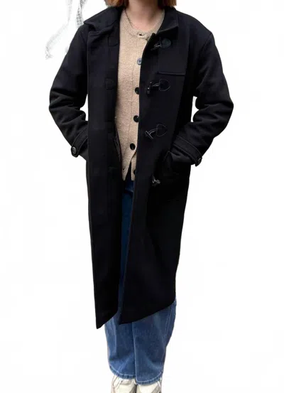 Nvlt The Porter Coat In Black