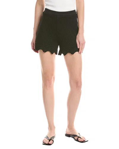 Nvlt Wavy Crotchet Short In Black