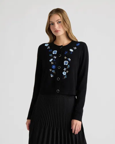 Nvlt Women's Cardigan With Embelishments In Black