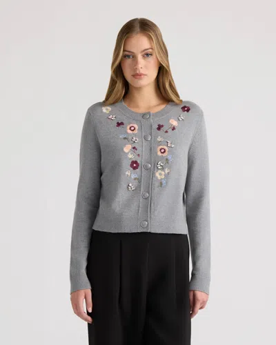 Nvlt Women's Cardigan With Embelishments In Gray