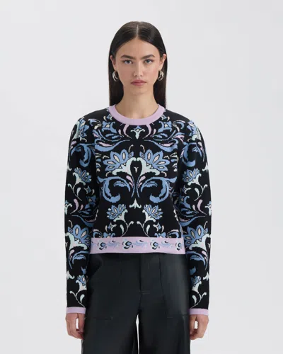 Nvlt Women's Crew Neck Sweater In Multi