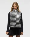 Nvlt Women's Cropped Padded Vest In Black