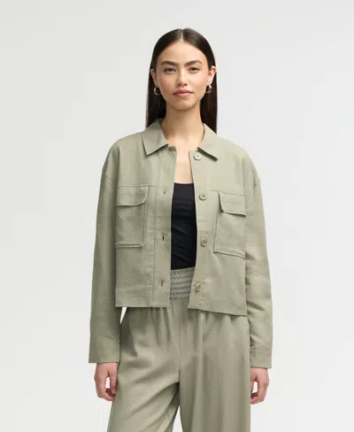 NVLT WOMEN'S DOUBLE POCKET SHACKET