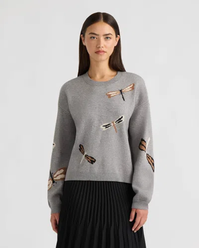 Nvlt Women's Dragonfly Sweater In Gray
