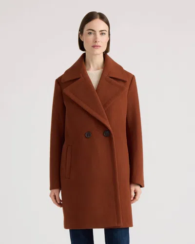 Nvlt Women's Faux Wool Oversize Coat With Large Notch Collar In Multi