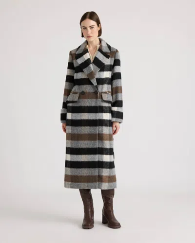Nvlt Women's Faux Wool With Large Patch Pockets And Turn Over Cuffs In Multi