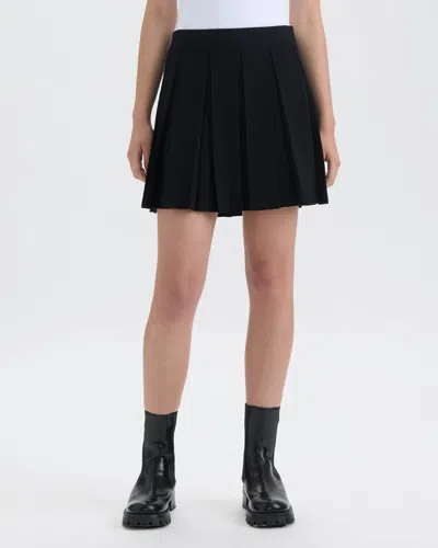 Nvlt Women's Inverted Gore Sweater Skirt In Black