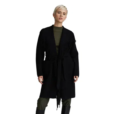 NVLT WOMEN'S MINK EYELASH FRINGE COATIGAN