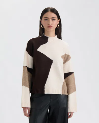 NVLT WOMEN'S MOCK NECK SWEATER