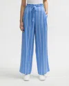 Nvlt Linen-blend Pant In Blue
