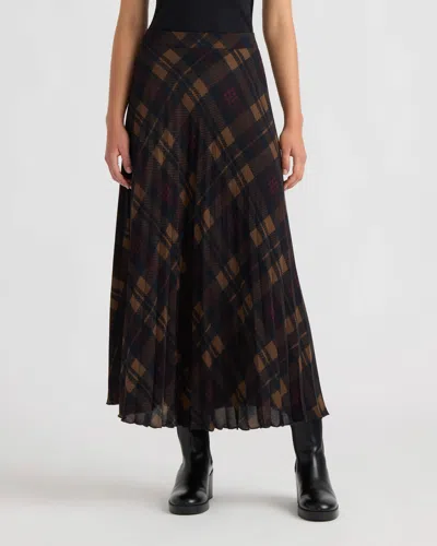 Nvlt Women's Pull-on Pleated Skirt In Black