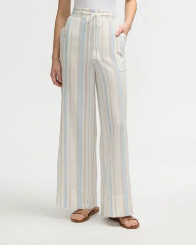 NVLT WOMEN'S WIDE LEG PANT WITH SIDE DRAWCORD