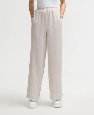 NVLT WOMEN'S WIDE LEG PANT WITH SIDE DRAWCORD