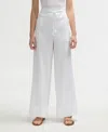 Nvlt Wide Leg Pants In White
