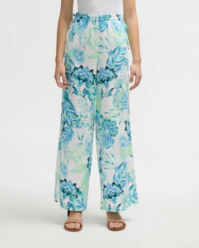 NVLT WOMEN'S WIDE LEG PANT WITH SIDE DRAWCORD