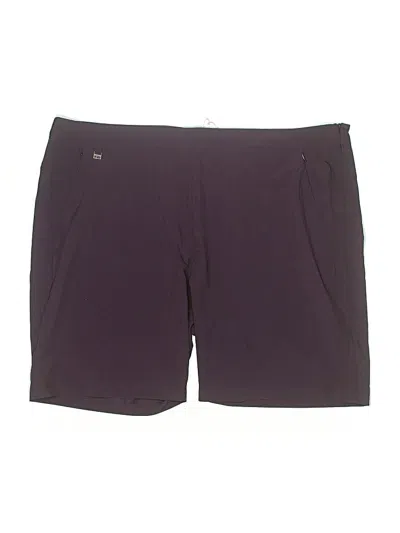 N'vo By Lanctot Athletic Shorts In Purple