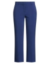 Nvsco 2107 Woman Pants Blue Size 4 Polyester, Viscose, Cotton, Elastane