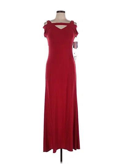 Nw Nightway Casual Dress In Red