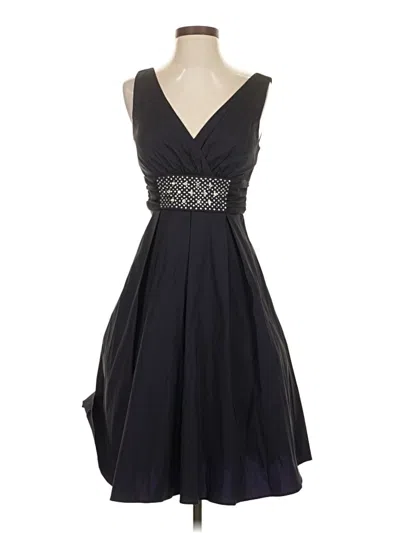 Pre-owned Nw Nightway Cocktail Dress In Black