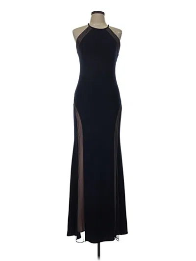 Pre-owned Nw Nightway Cocktail Dress In Black