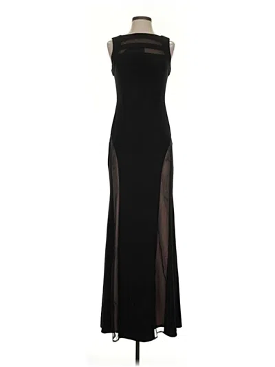 Pre-owned Nw Nightway Cocktail Dress In Black