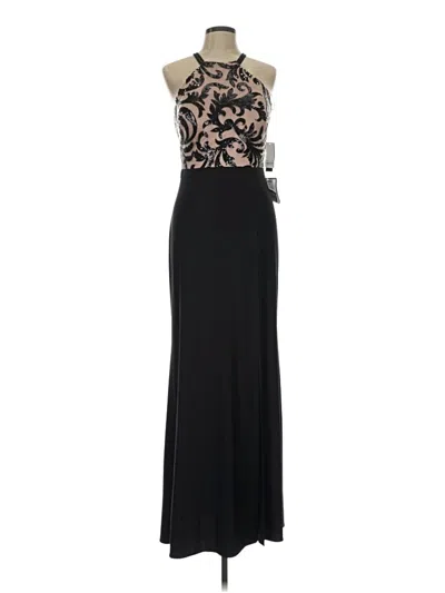 Nw Nightway Cocktail Dress In Black