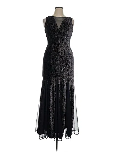 Pre-owned Nw Nightway Cocktail Dress In Black