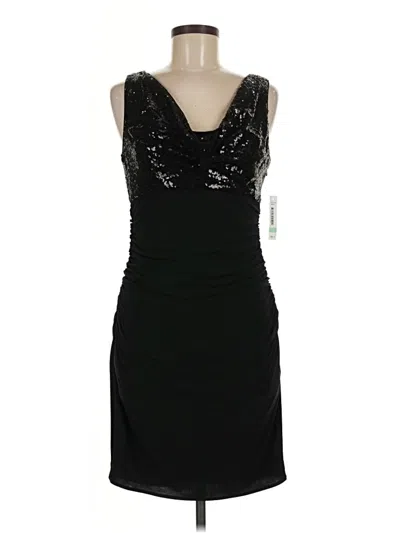 Pre-owned Nw Nightway Cocktail Dress In Black