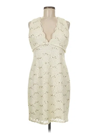 Pre-owned Nw Nightway Cocktail Dress In Ivory