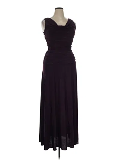 Pre-owned Nw Nightway Cocktail Dress In Purple