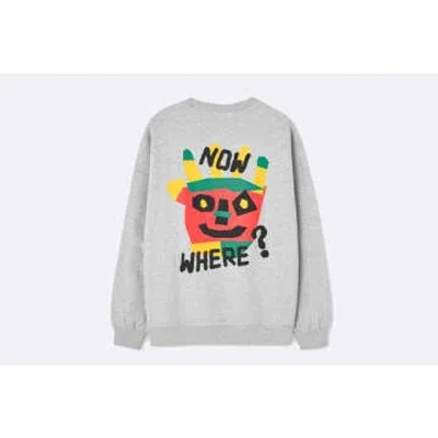 Nwhr Crewneck Now Where? In Grey