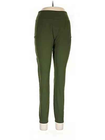 Pre-owned Ny & C Active Pants In Green