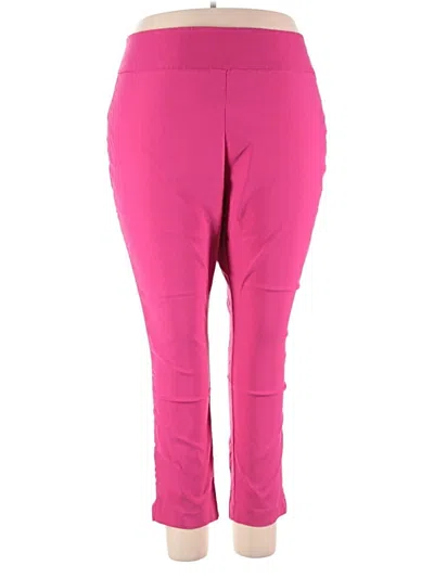 Pre-owned Ny & C Active Pants In Pink