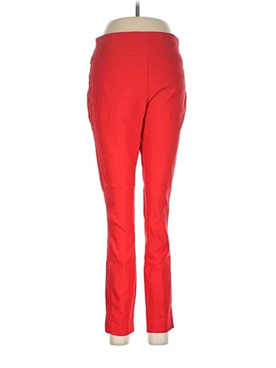Pre-owned Ny & C Active Pants In Red