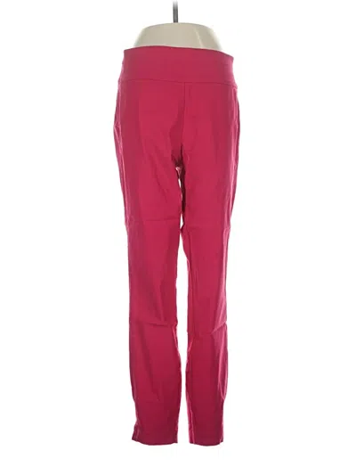 Pre-owned Ny & C Active Pants In Red