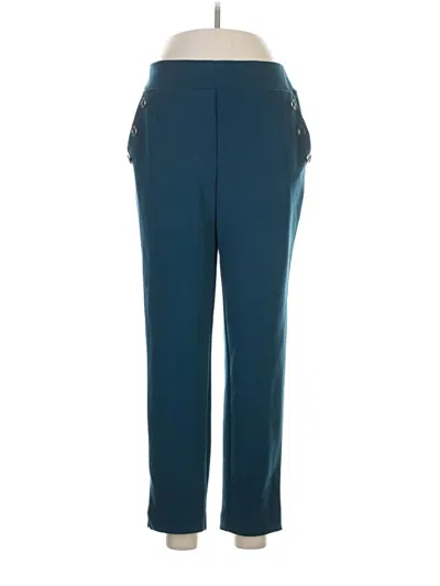Pre-owned Ny & C Active Pants In Teal