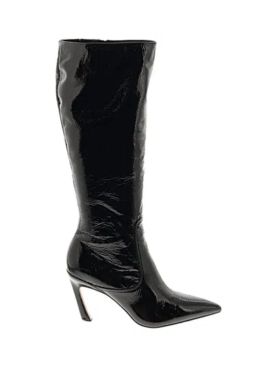 Pre-owned Ny & C Boots In Black