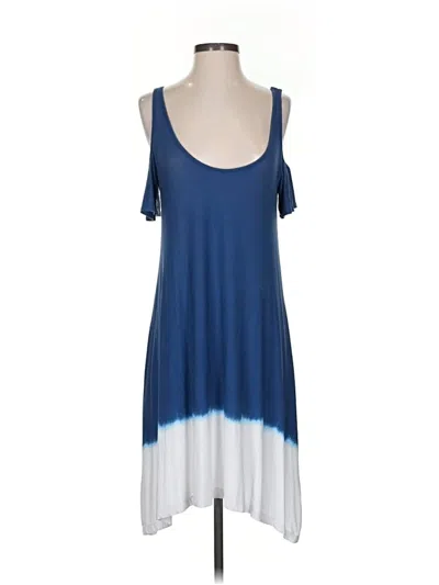 Pre-owned Ny & C Casual Dress In Blue