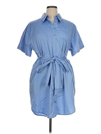 Pre-owned Ny & C Casual Dress In Blue