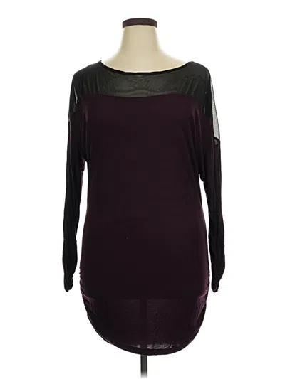 Pre-owned Ny & C Casual Dress In Burgundy