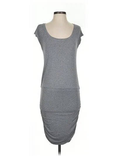 Pre-owned Ny & C Casual Dress In Gray
