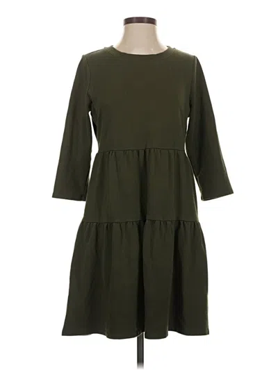 Pre-owned Ny & C Casual Dress In Green