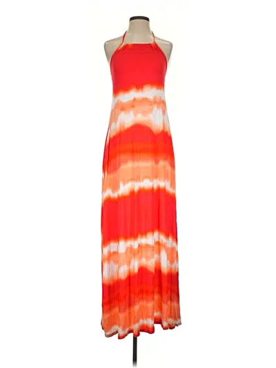 Pre-owned Ny & C Casual Dress In Orange